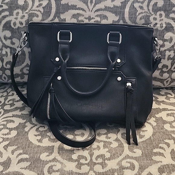 Antik Kraft Clover Black Leather Bag‎ - Picture 4 of 10